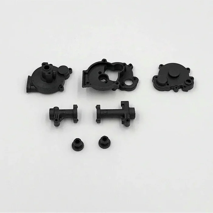 1RC 1RC3013 Racing Rear End, Black, 1/18 Mid, Spr, EDM, LM