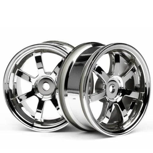 HPI Racing 3574 Rays Gram Lights 57S-Pro 26mm Chrome Wheels (2) Sprint 2 Nitro 3