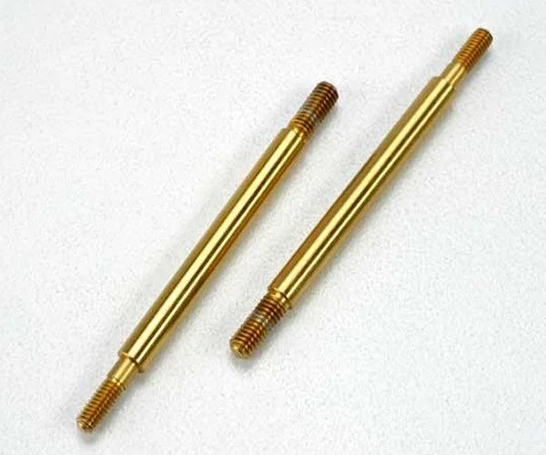 Traxxas 5463T GTR Shock Shafts Titanium Nitride coated Revo XO-1 E-Revo Slayer Jato Summit (2)